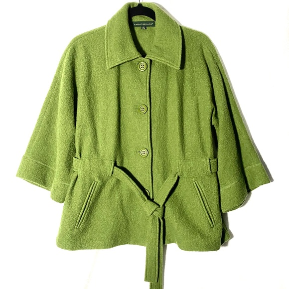 Harve Benard Jackets & Blazers - Harve Benard Wool Jacket in Green Size Medium